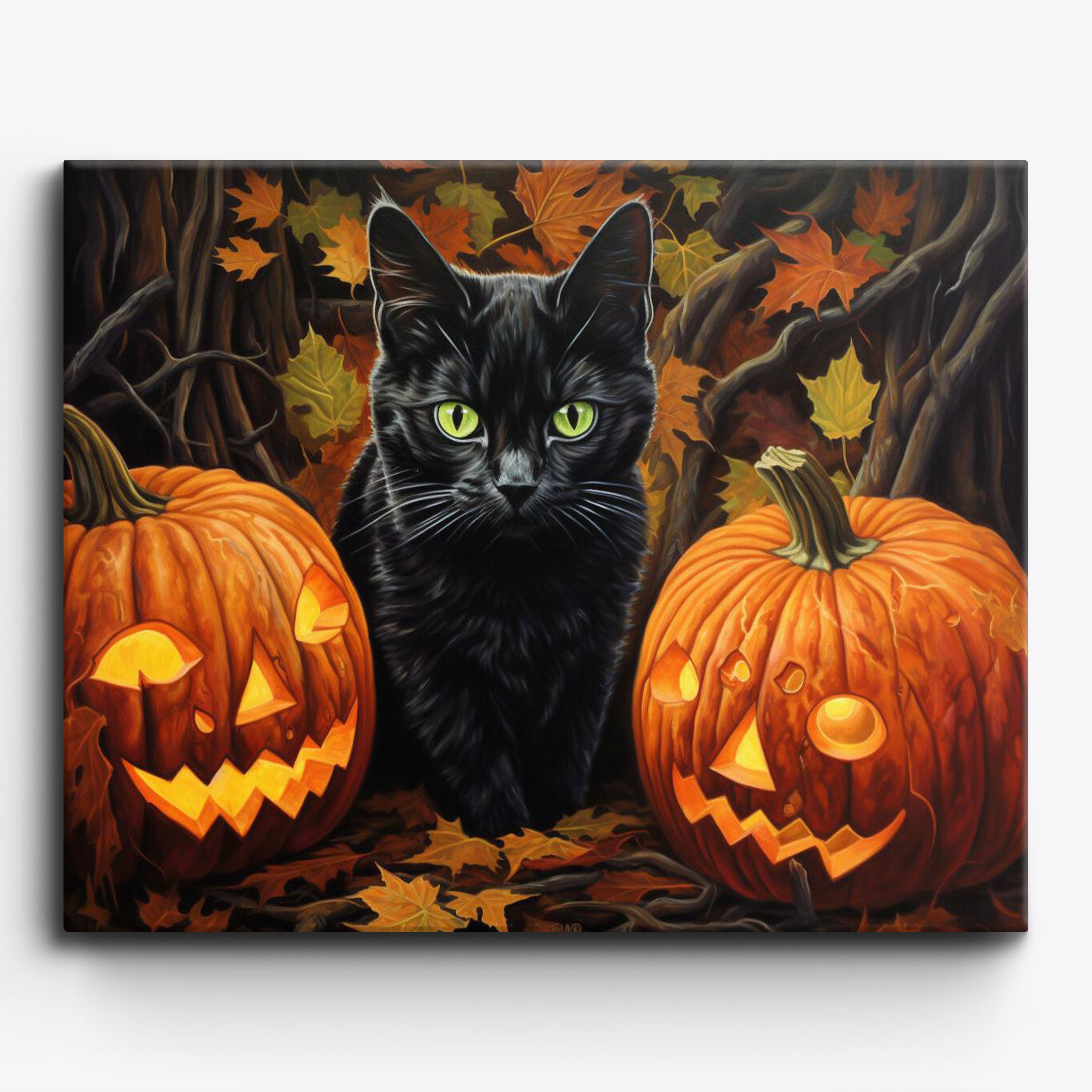 Black Cat's Pumpkin Adventure