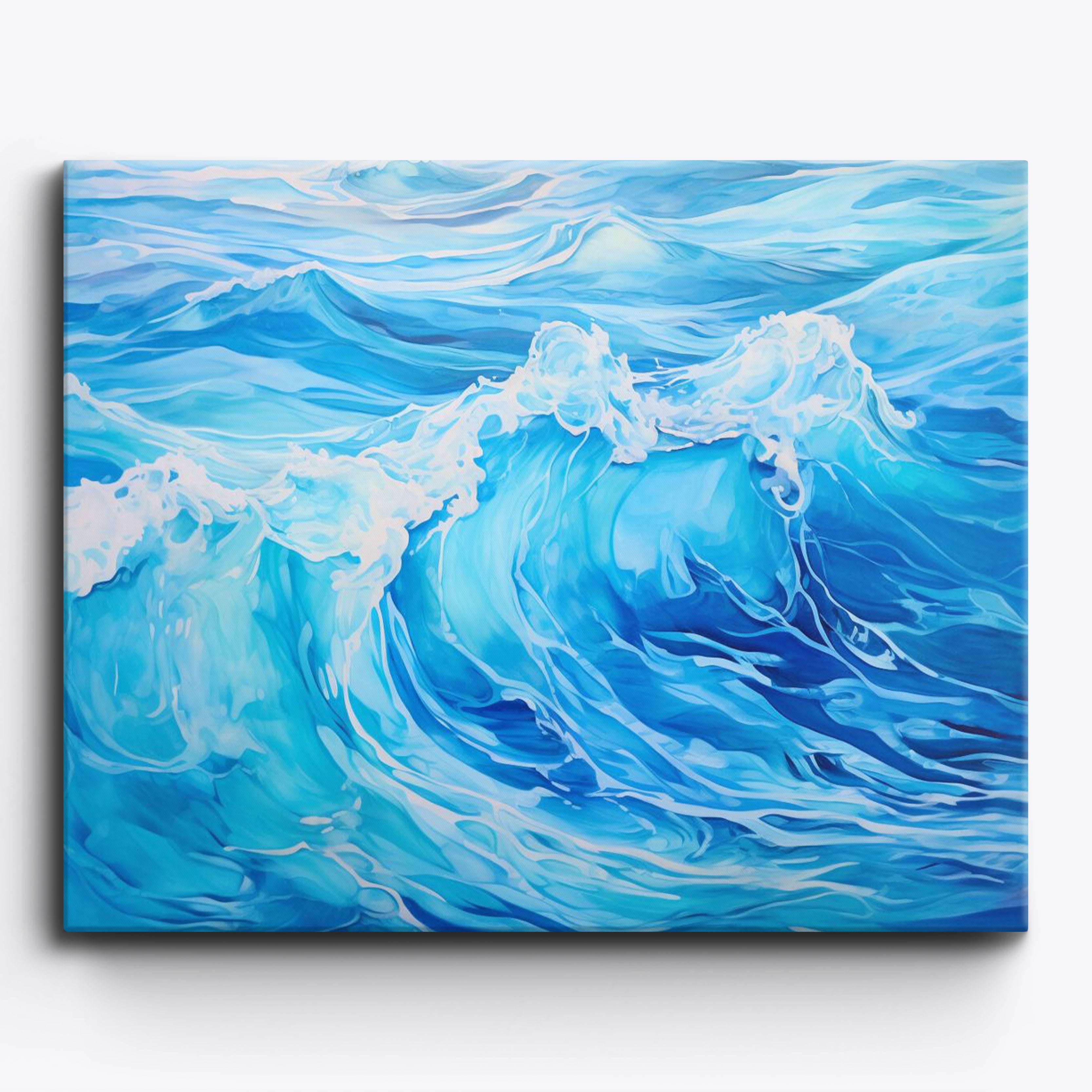 Blue Wave Symphony No Frame