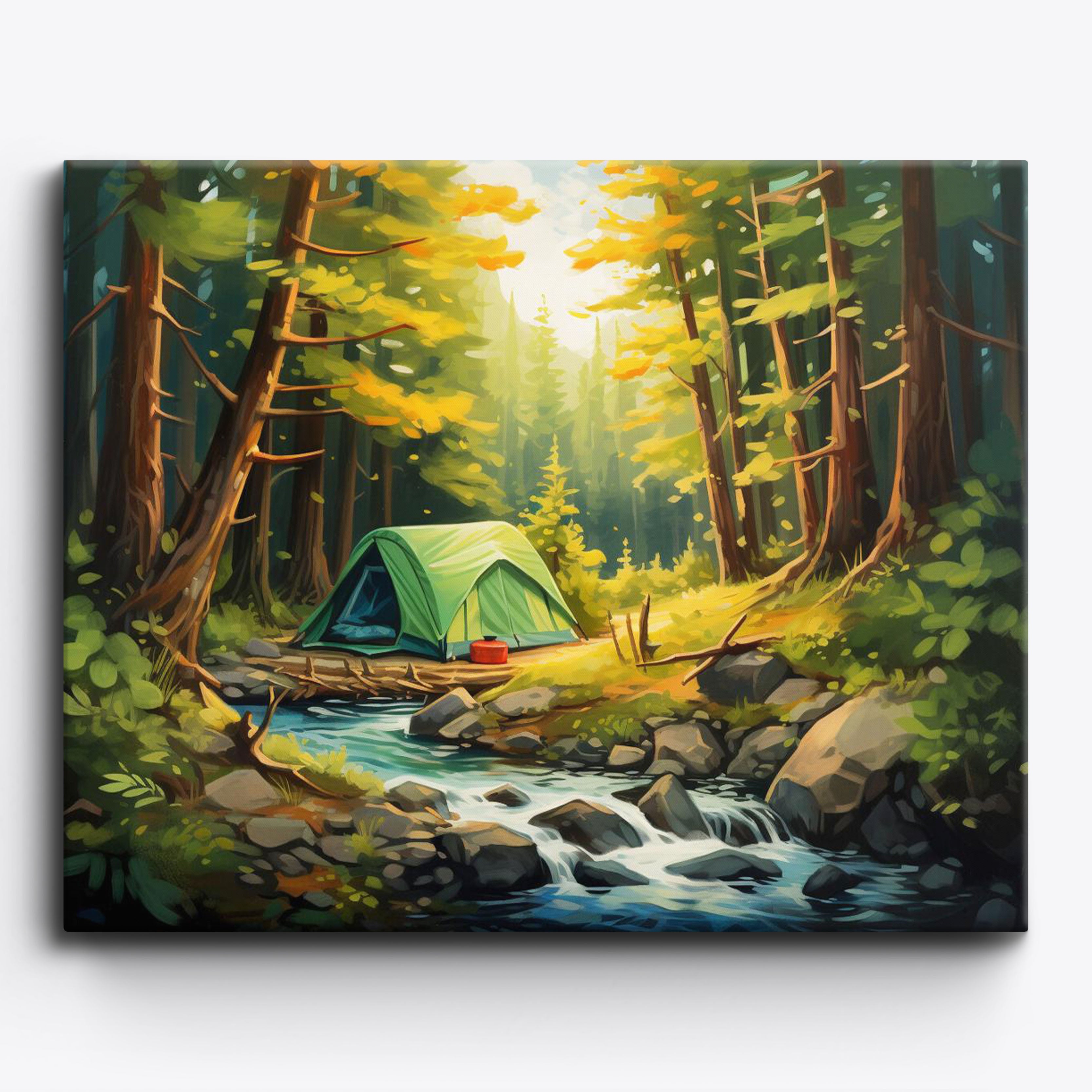 Campsite Retreat No Frame