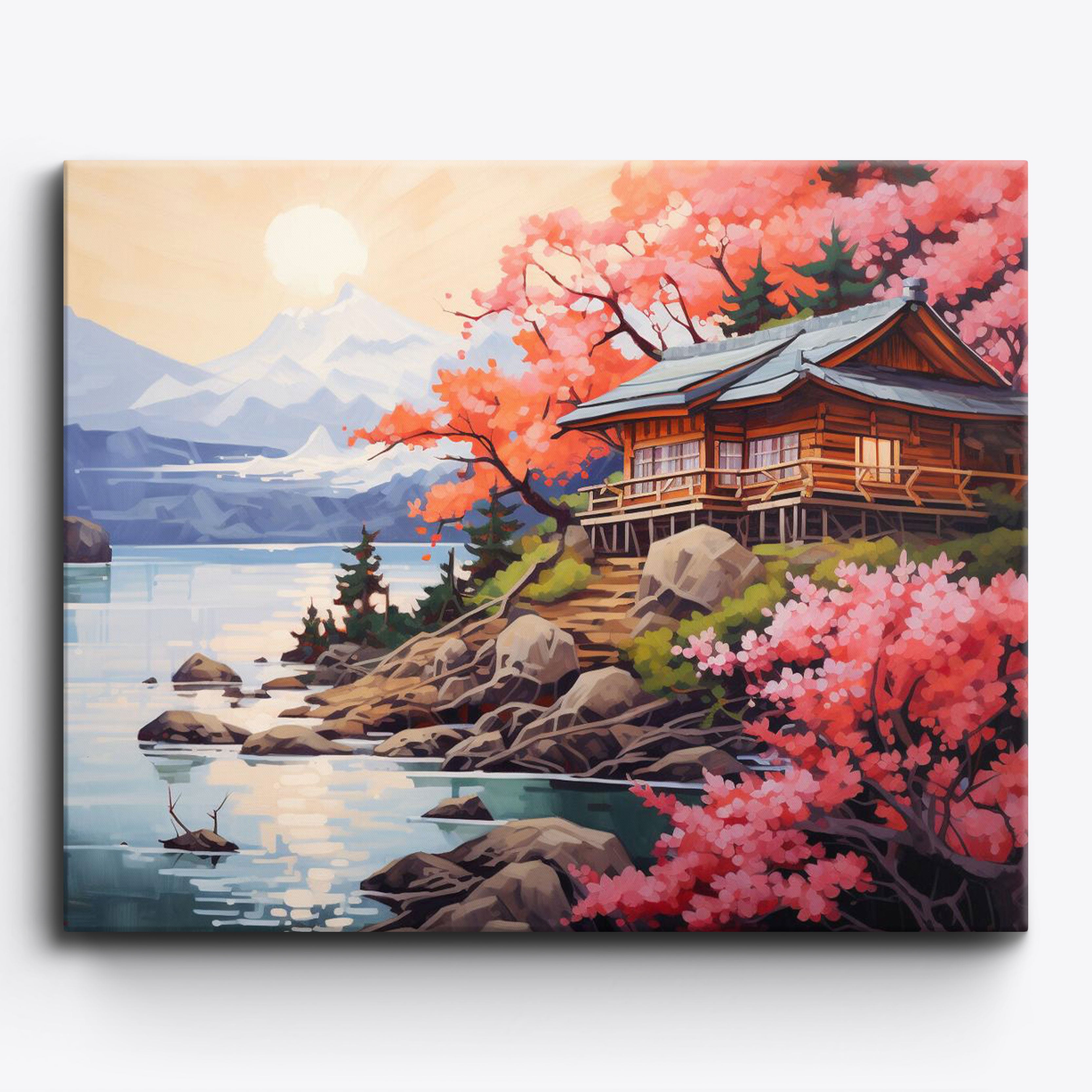 Cherry Blossom Cabins No Frame