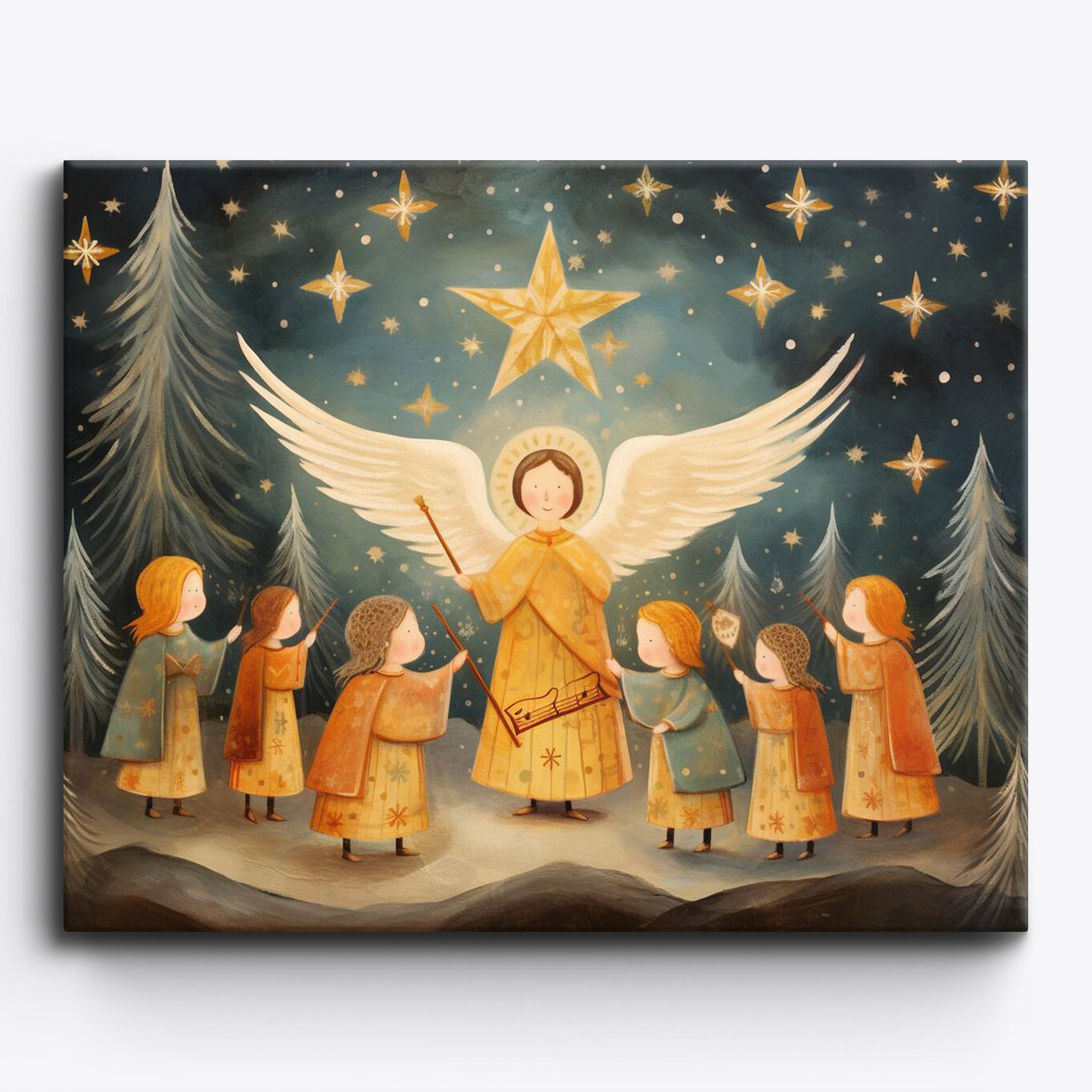 Christmas Angels No Frame