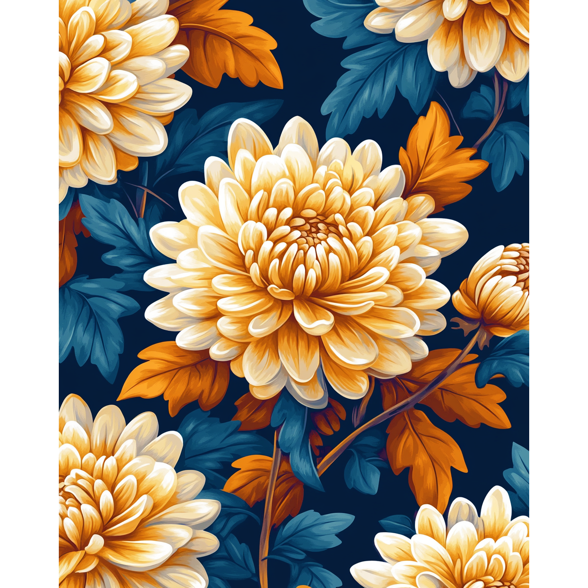 Chrysanthemum Glow