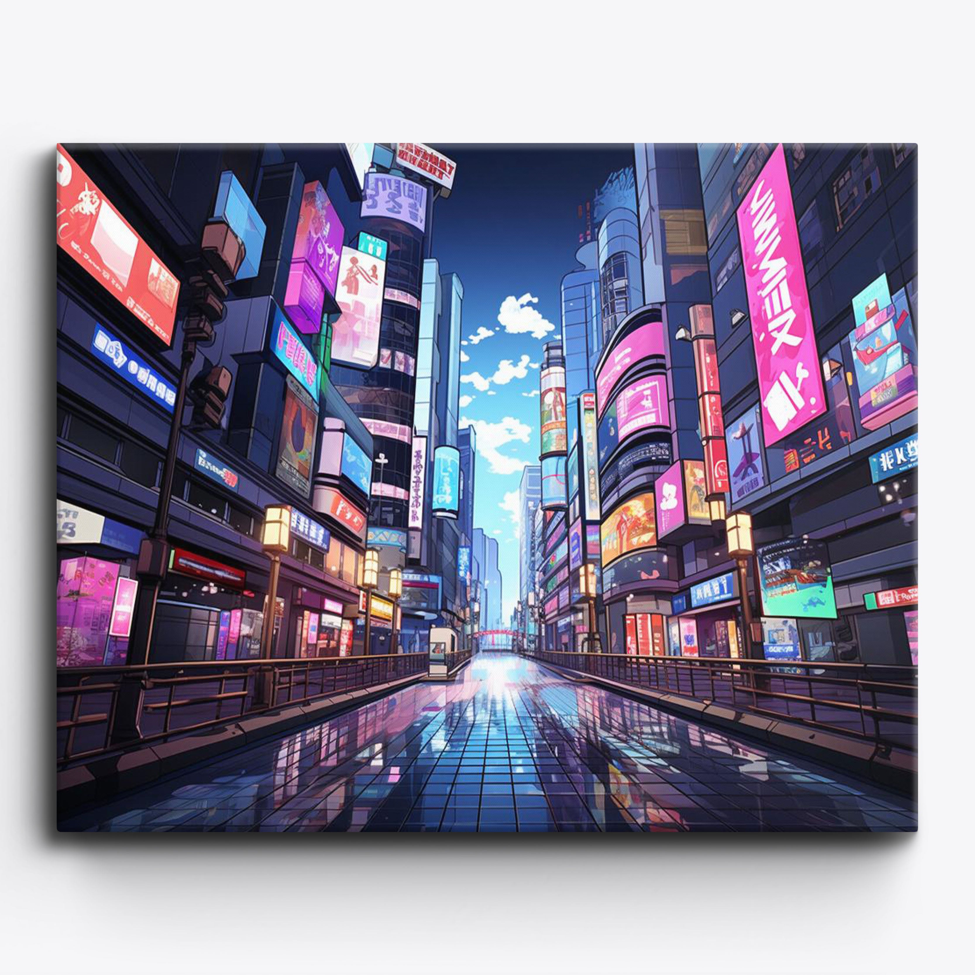 Cyberpunk Streets No Frame