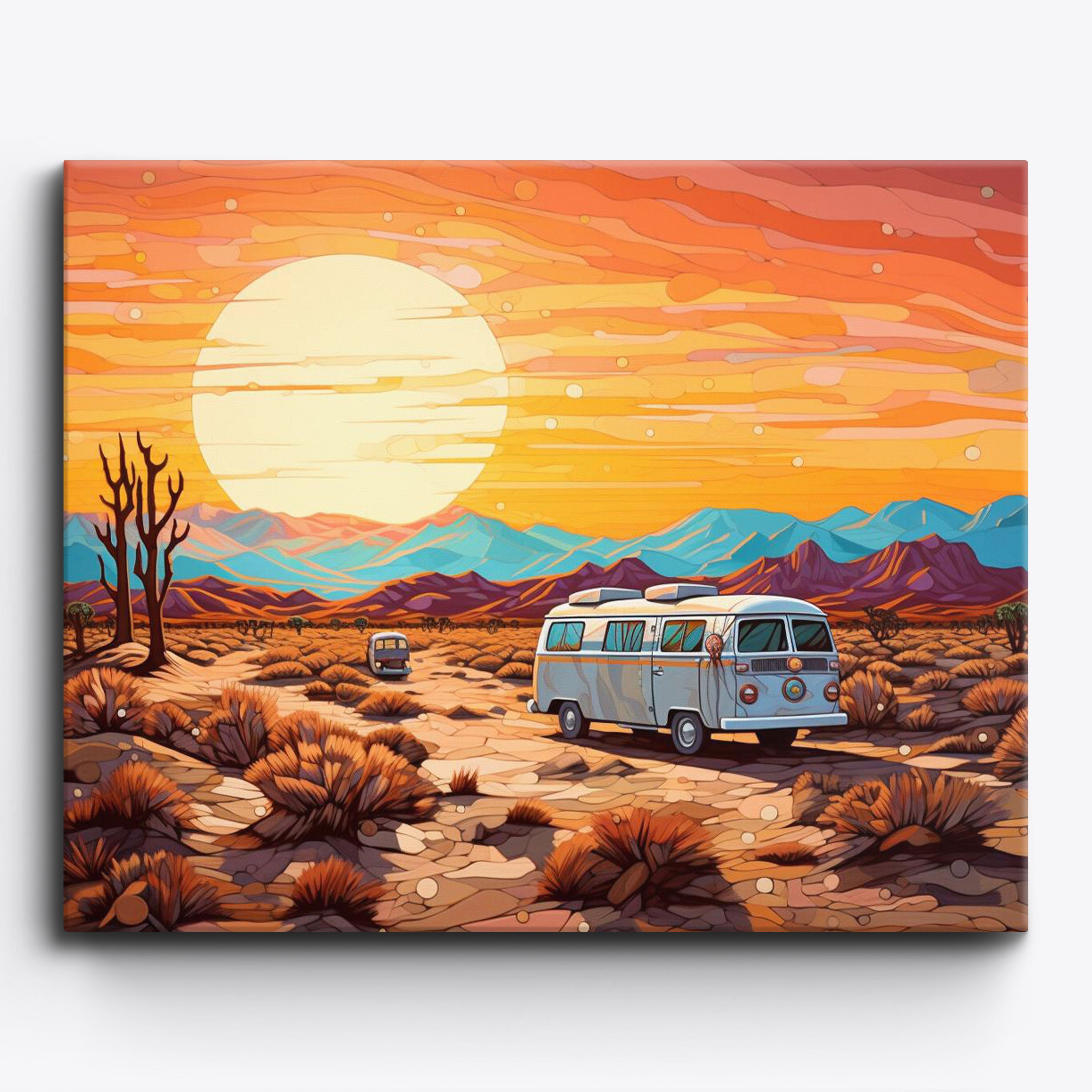 Desert Sunset Rv No Frame