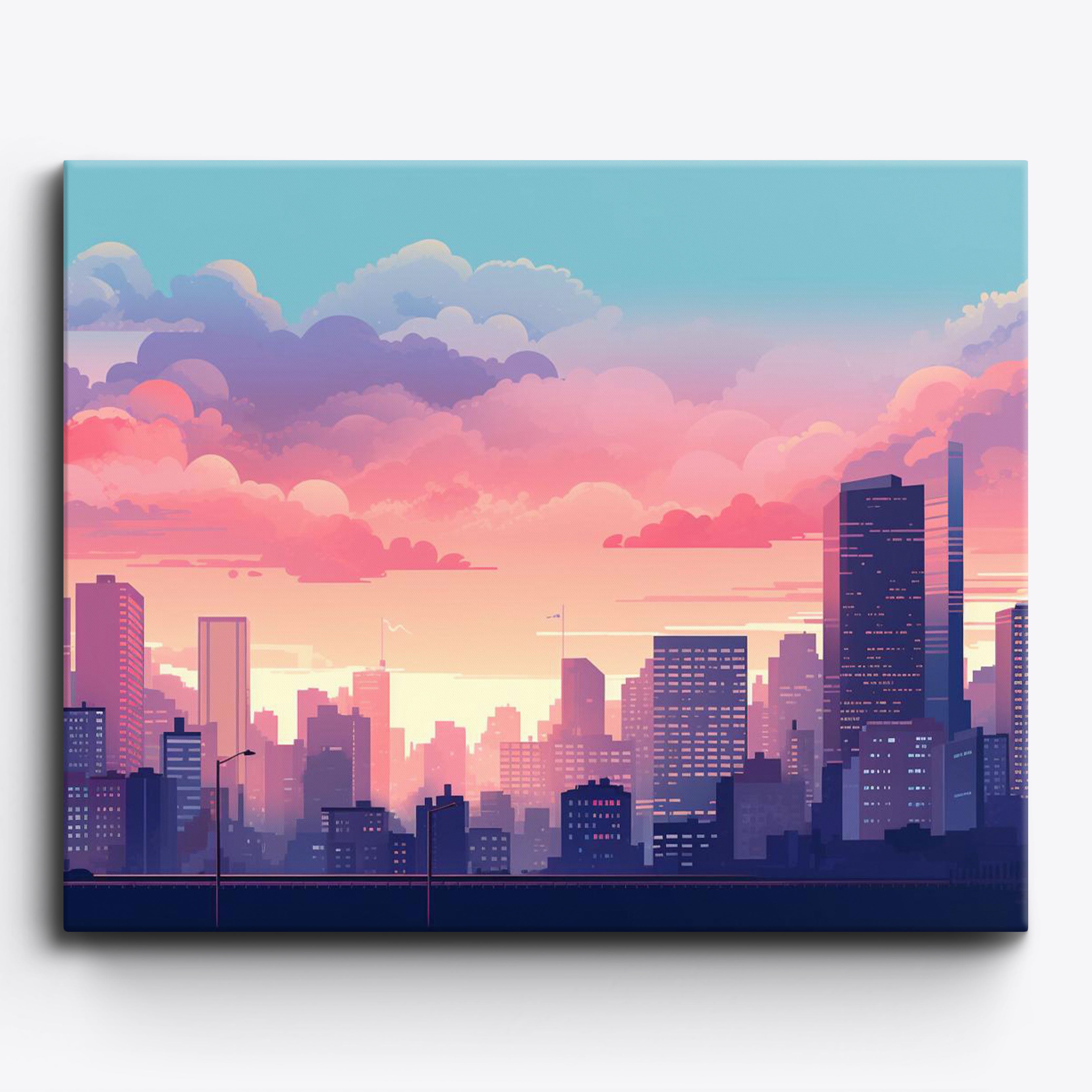 Dusk Canvas No Frame