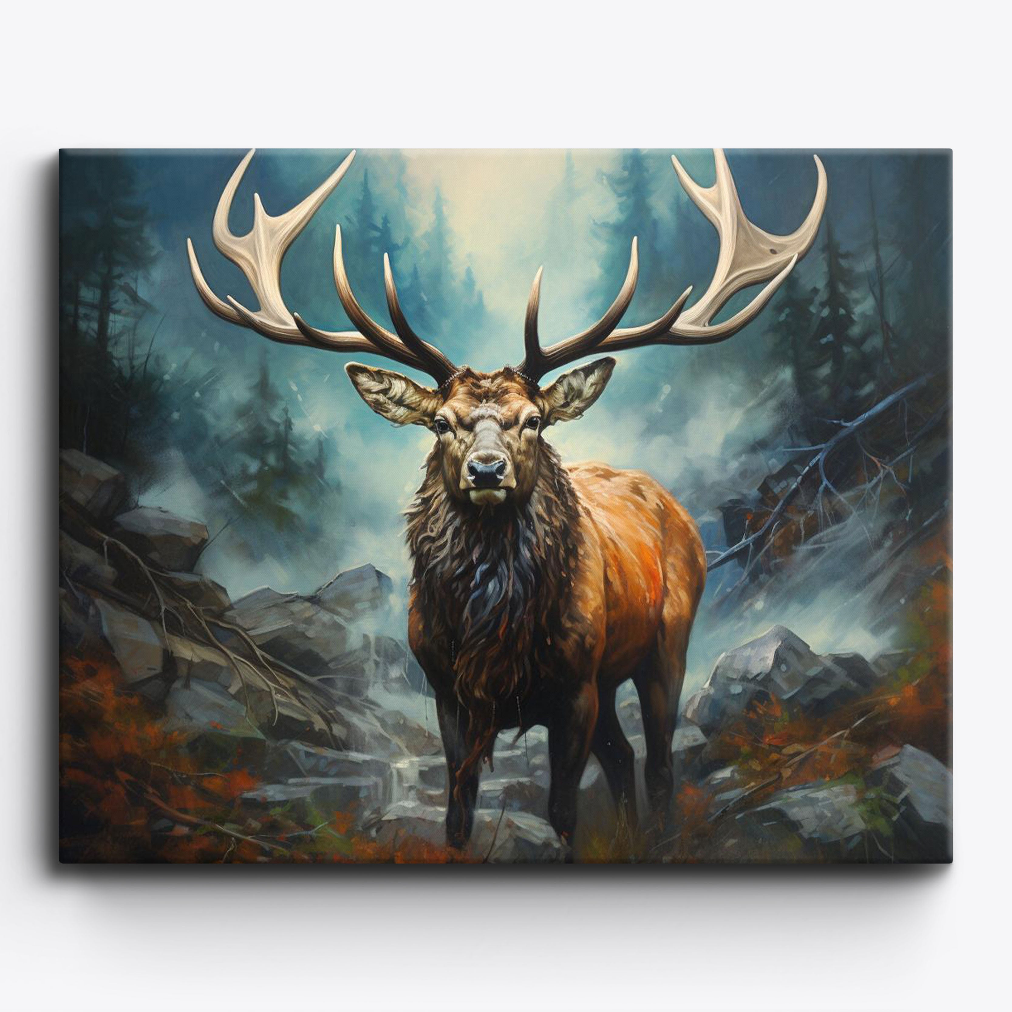 Elk Gaze No Frame