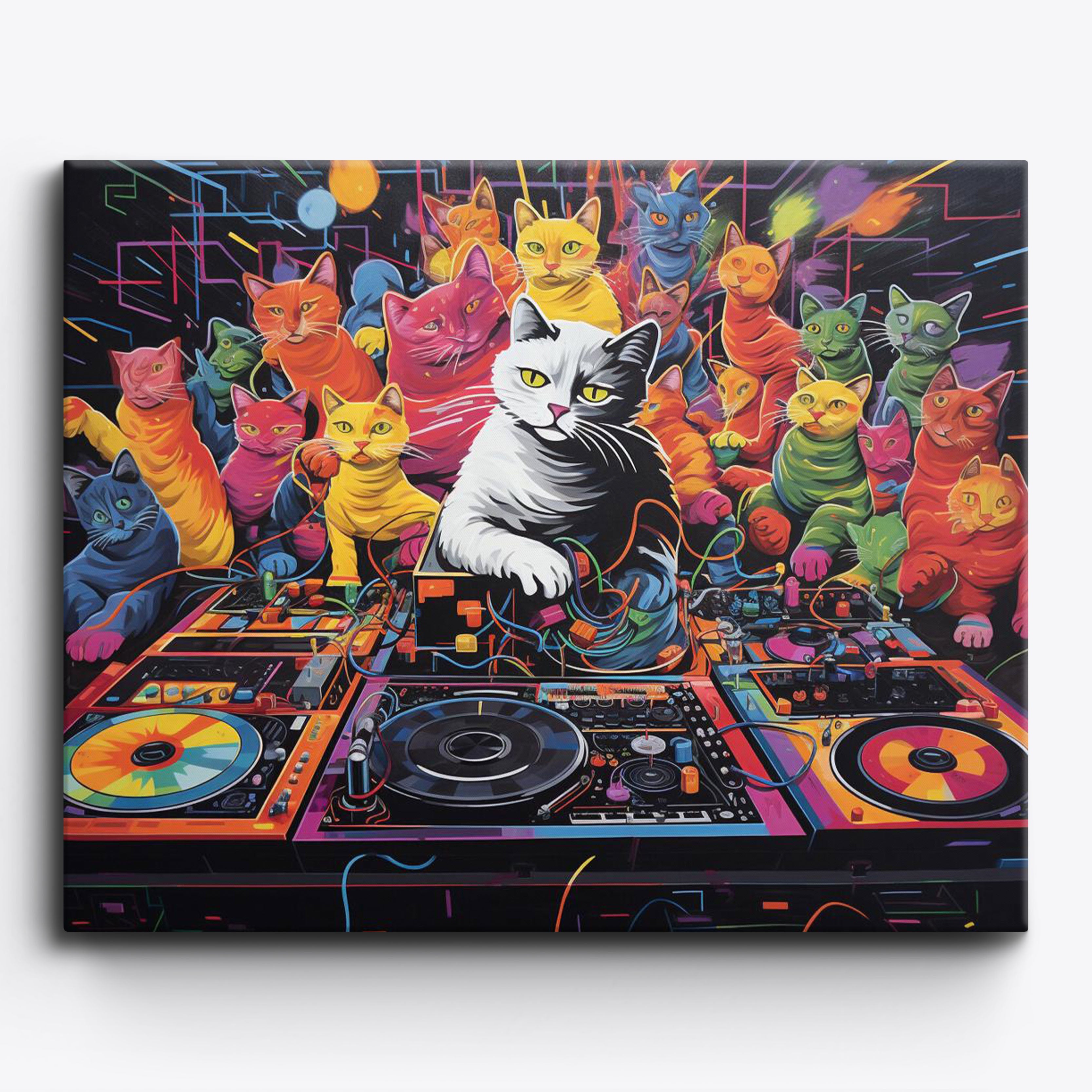 Feline Dj No Frame