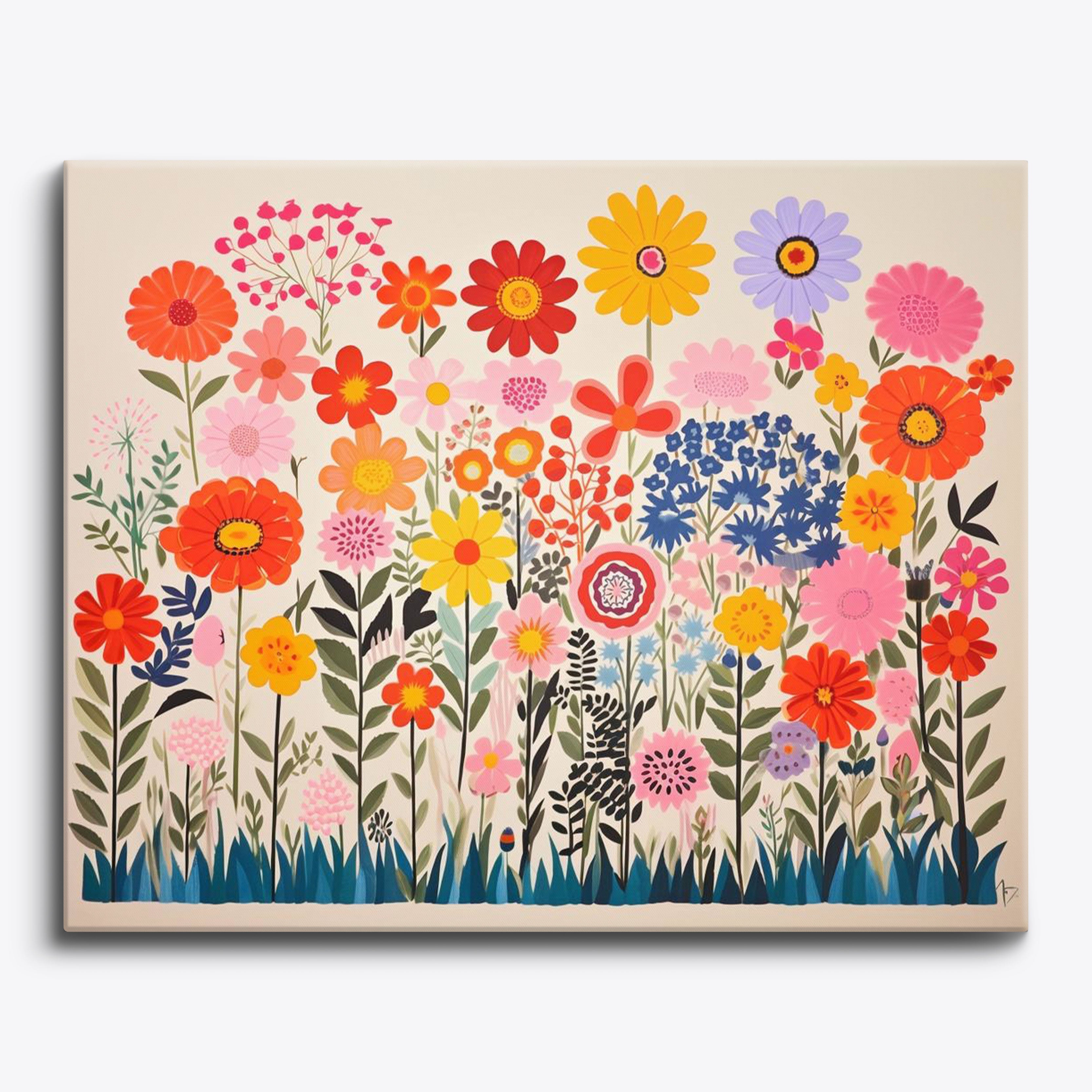 Floral Designs No Frame / 24 colors