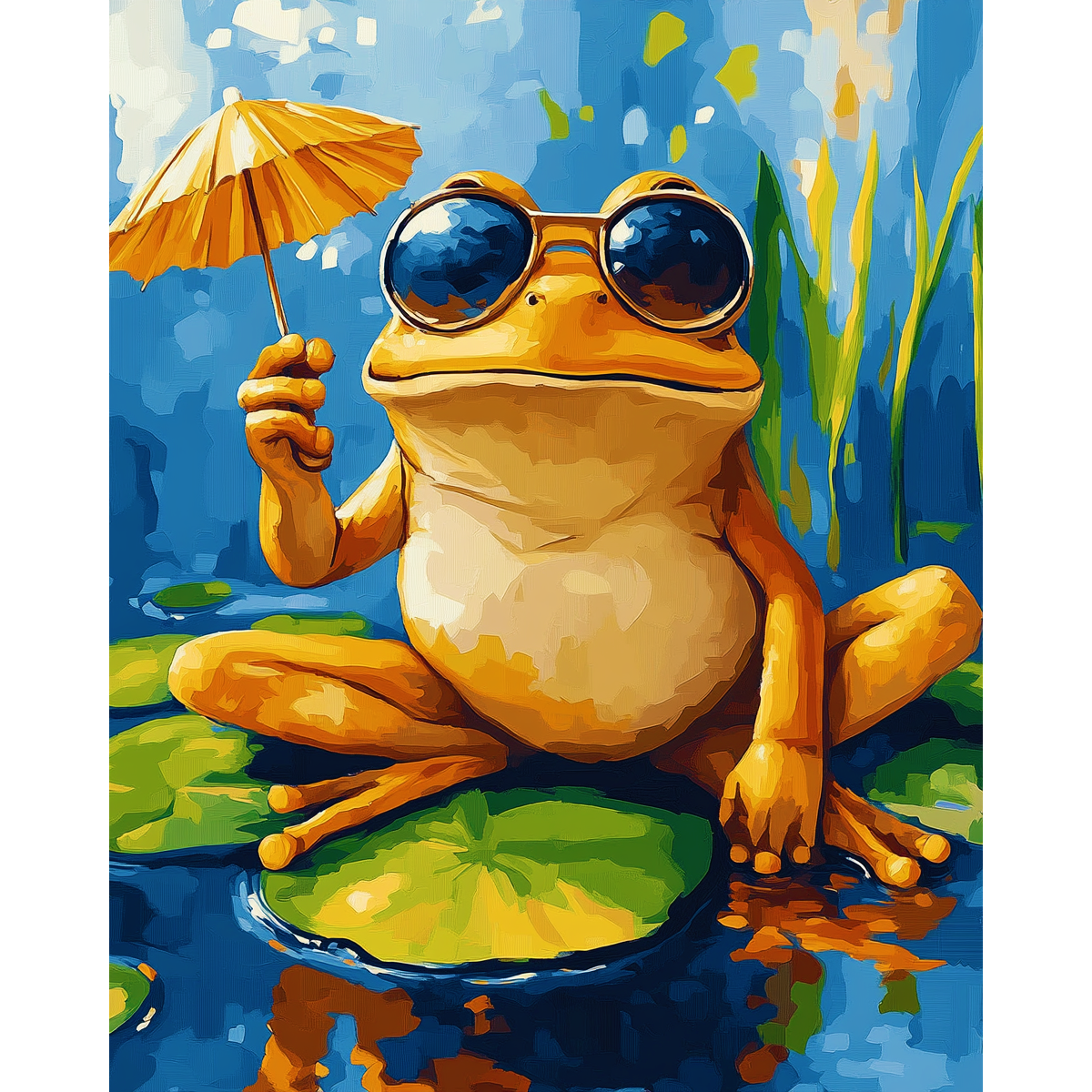 Frog With Shades