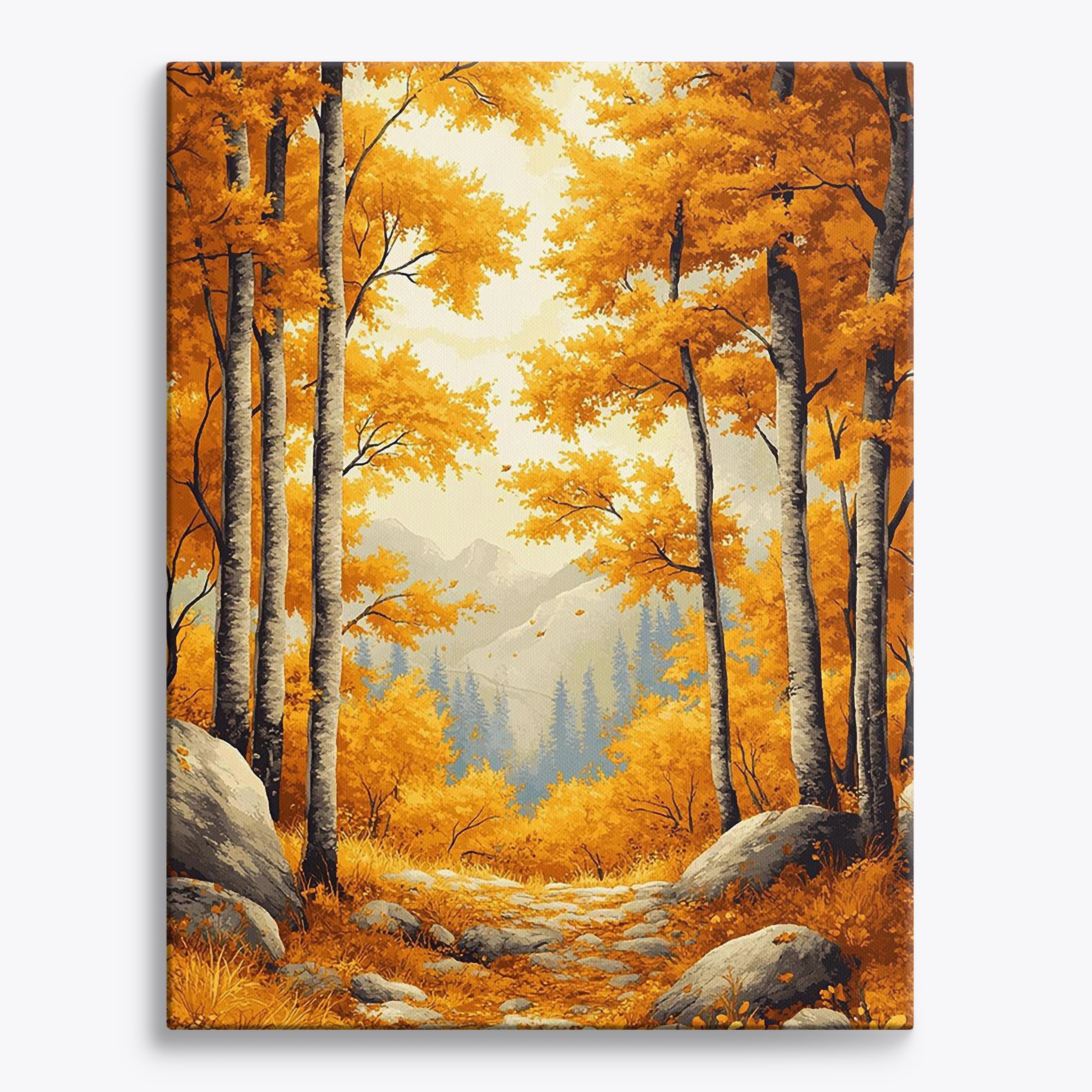 Golden Shade No Frame / Regular (19.7"x15.75"/50x40cm) / 24 colors