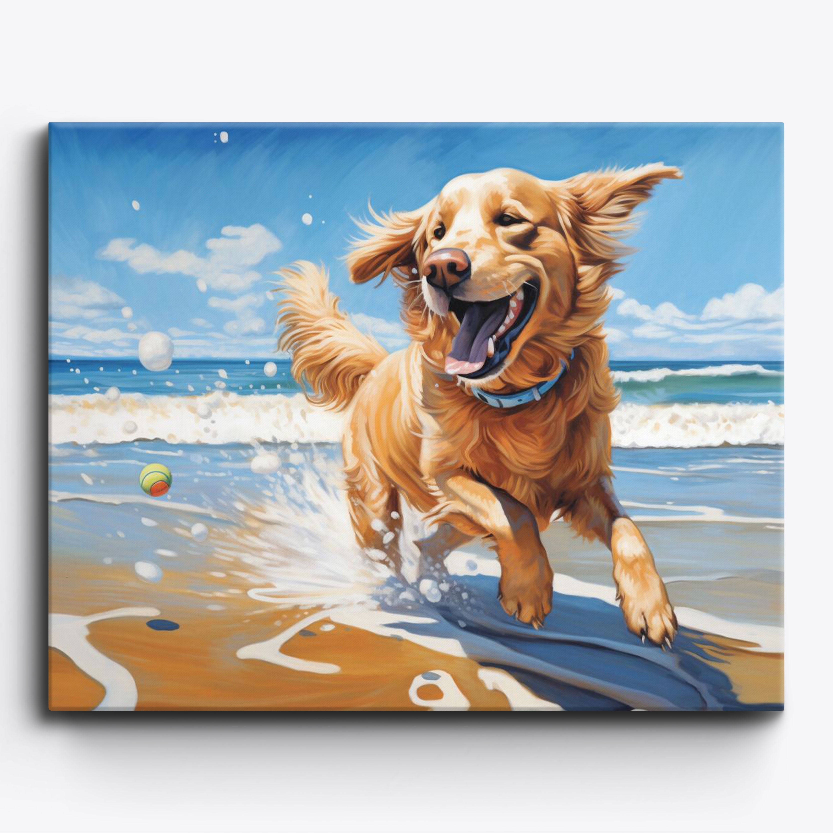 Happy Retriever No Frame