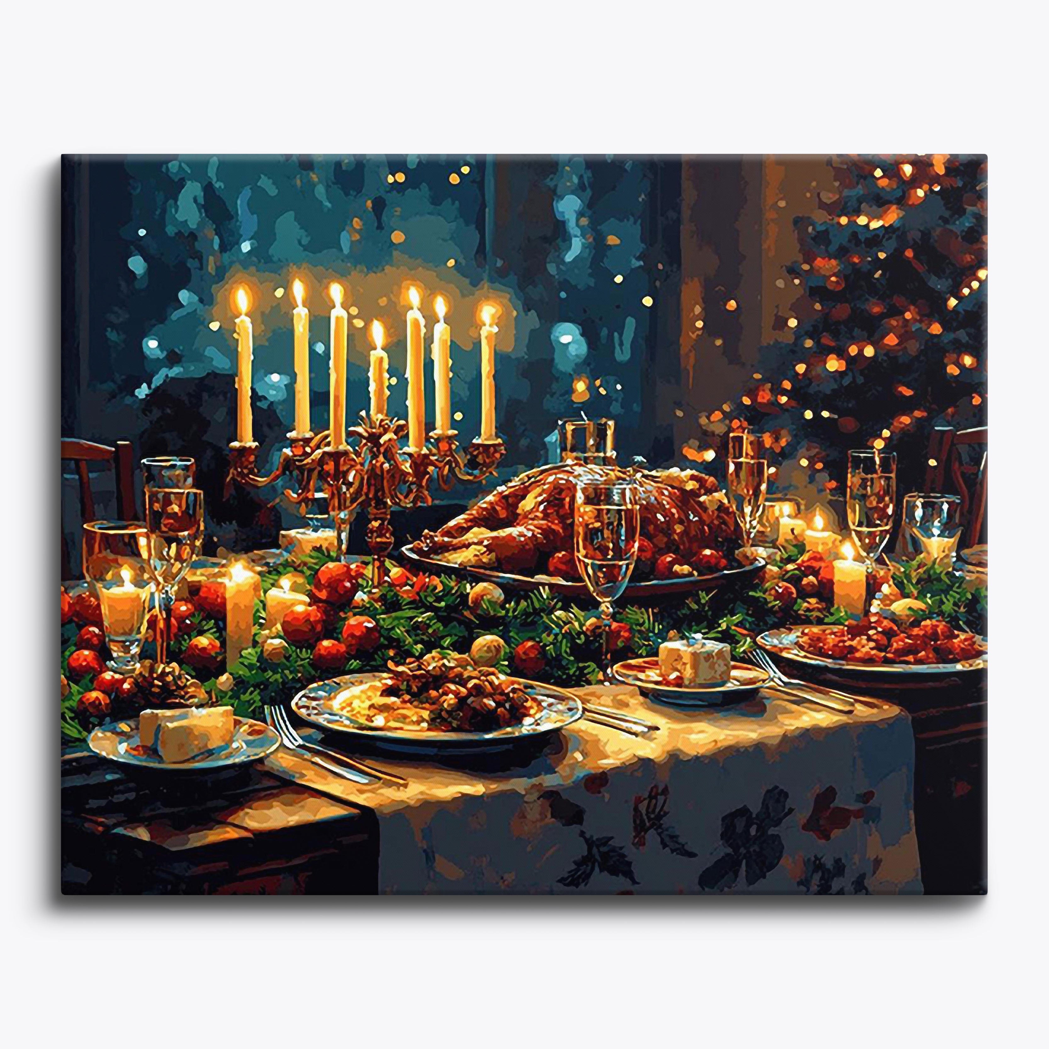 Joyful Table Setting No Frame / Regular (15.75"x19.7"/40x50cm) / 24 colors