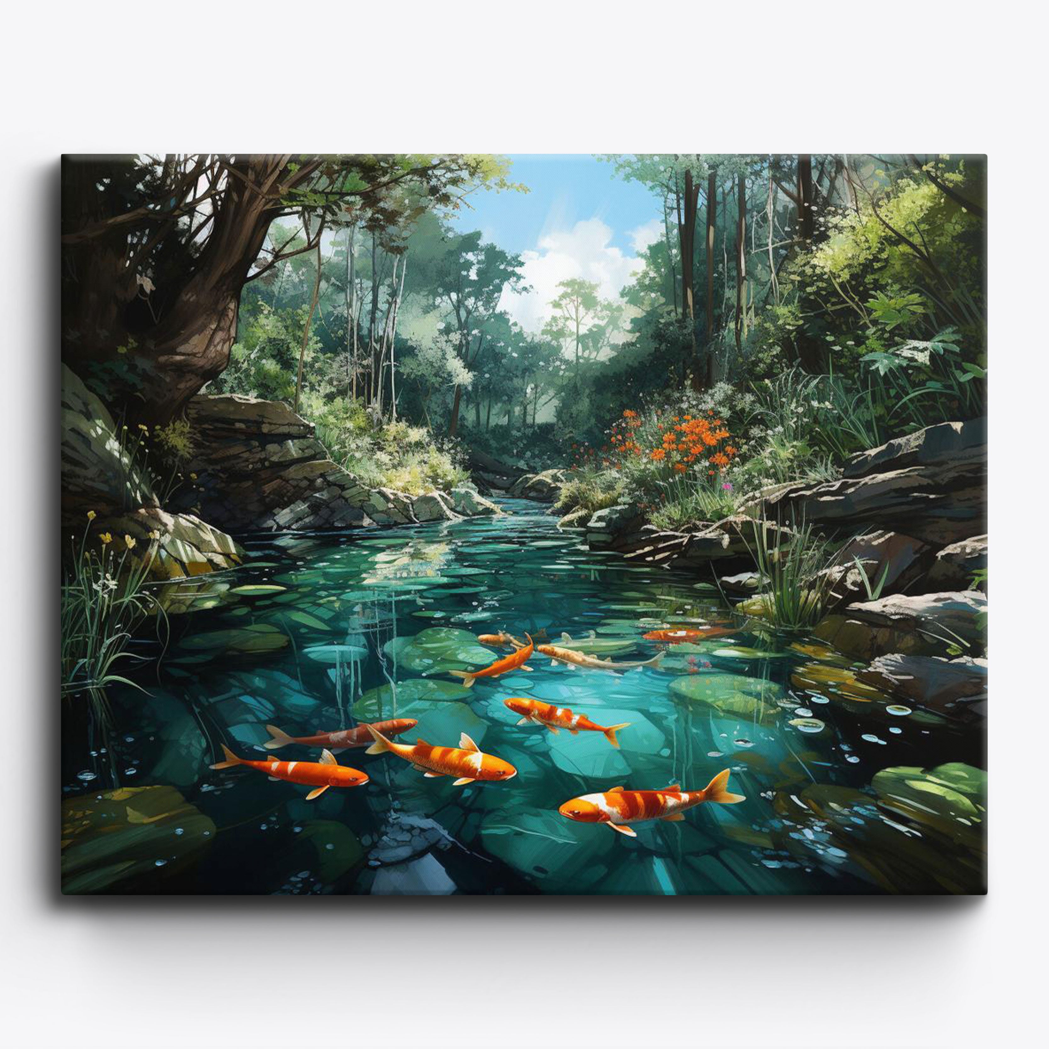 Koi Jungle No Frame