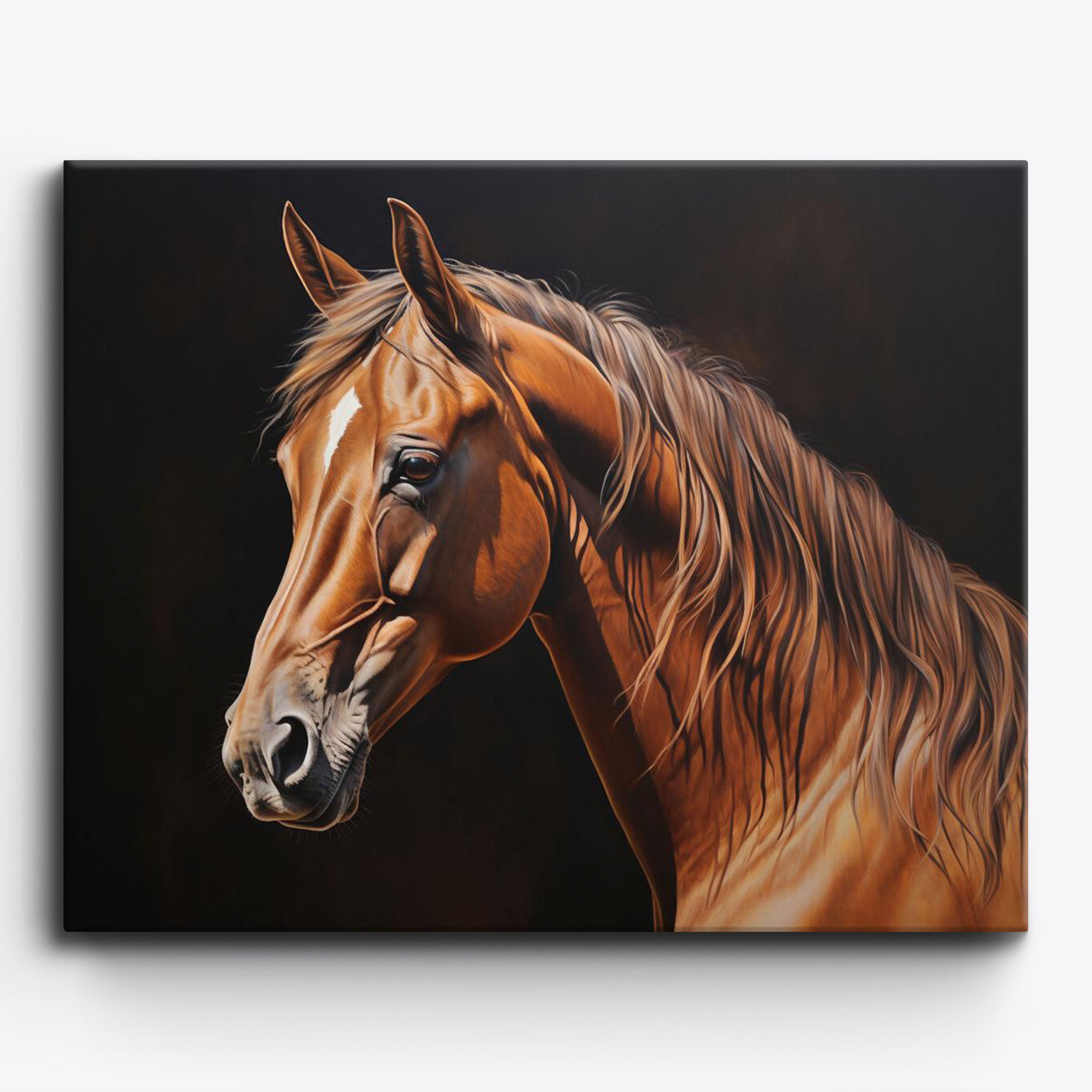 Natural Brown Equine No Frame