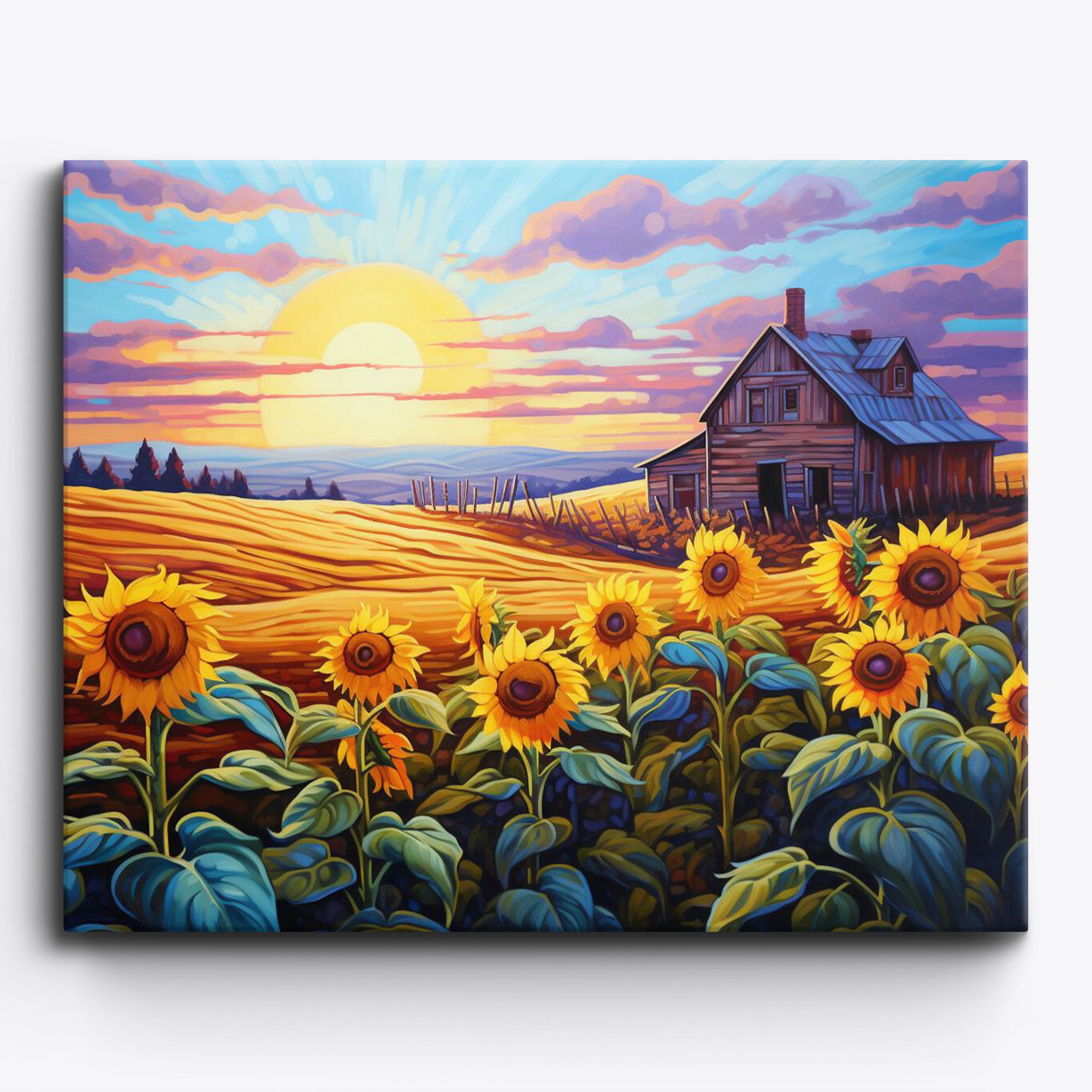 Sunflower Farm No Frame