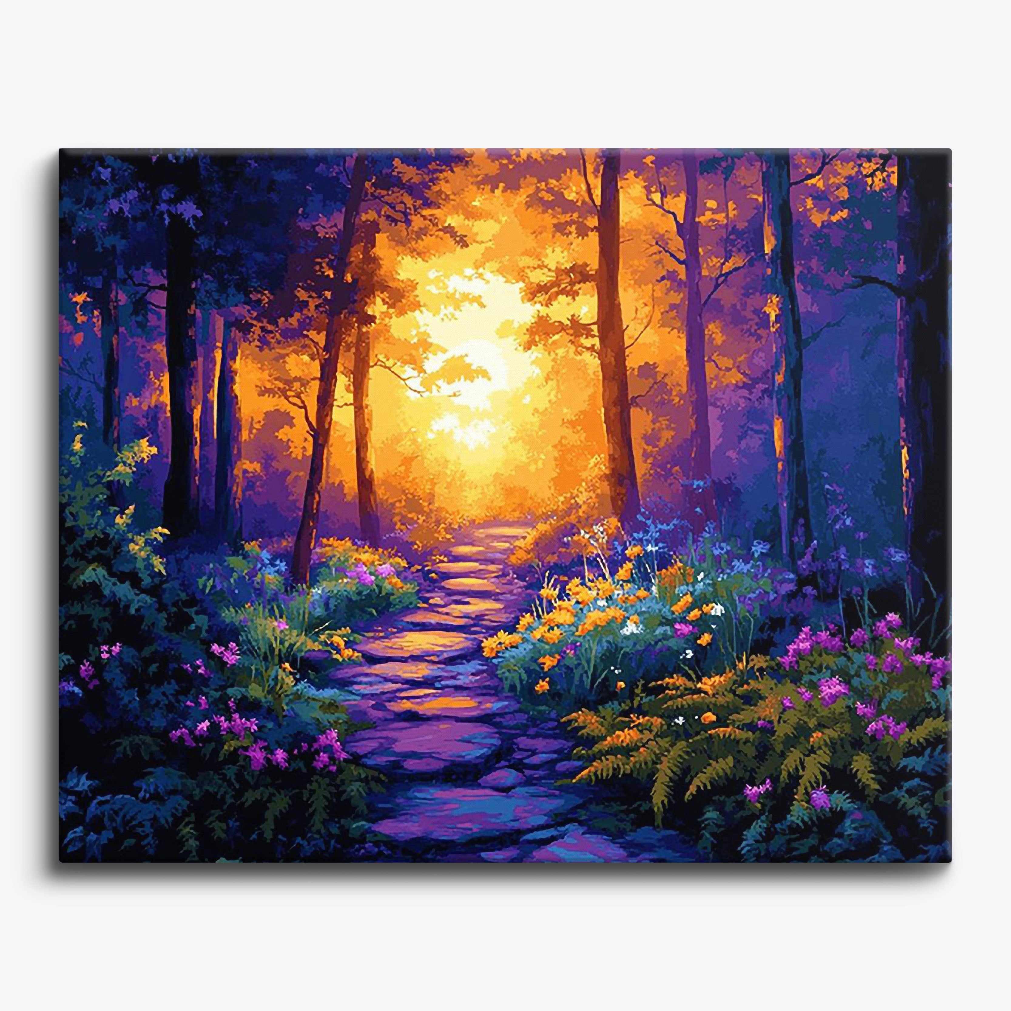 Sunlit Serenity No Frame / Regular (15.75"x19.7"/40x50cm) / 24 colors