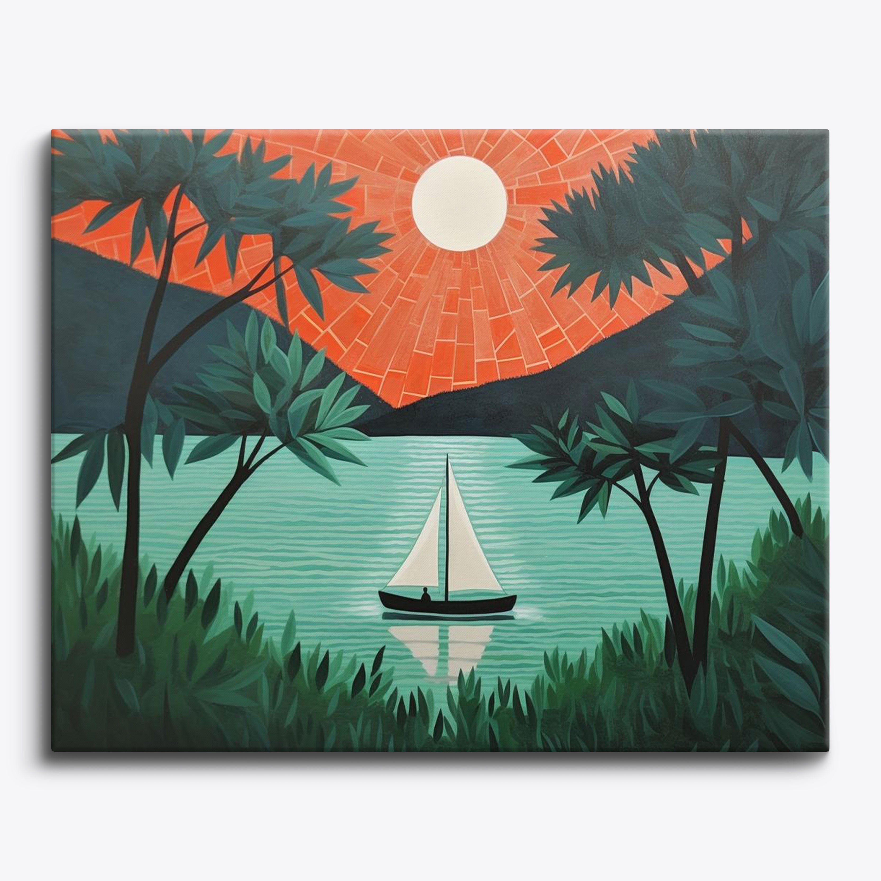 Tropical Sail No Frame / 24 colors