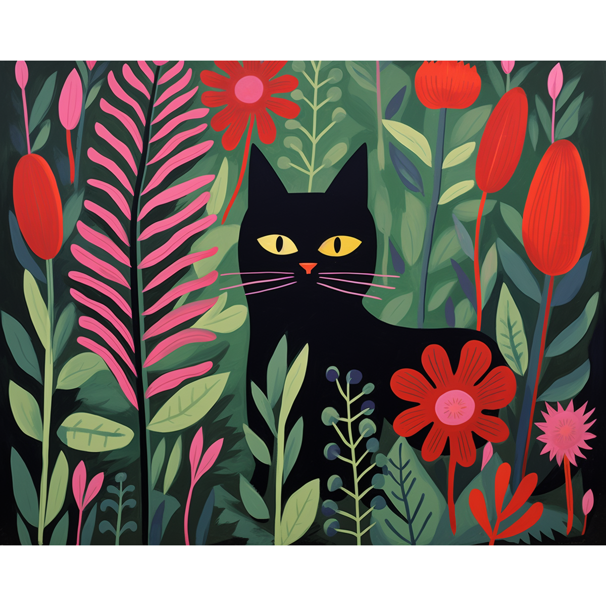 Black Cat's Botanical Realm