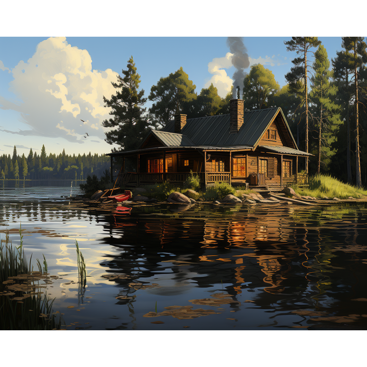 Cabin On The Lake