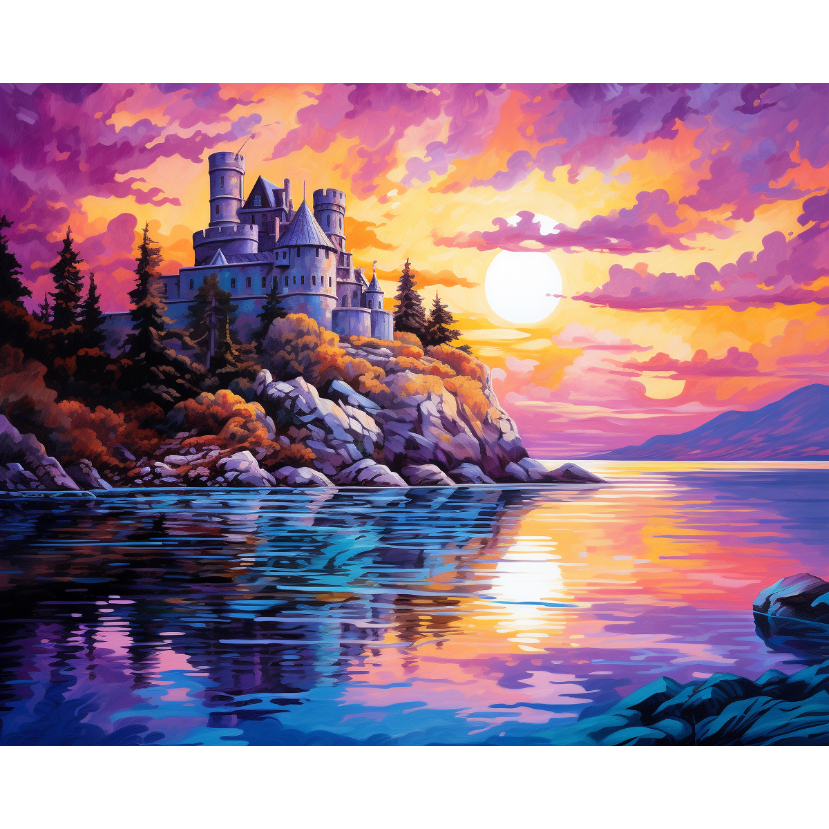 Castle Sunset