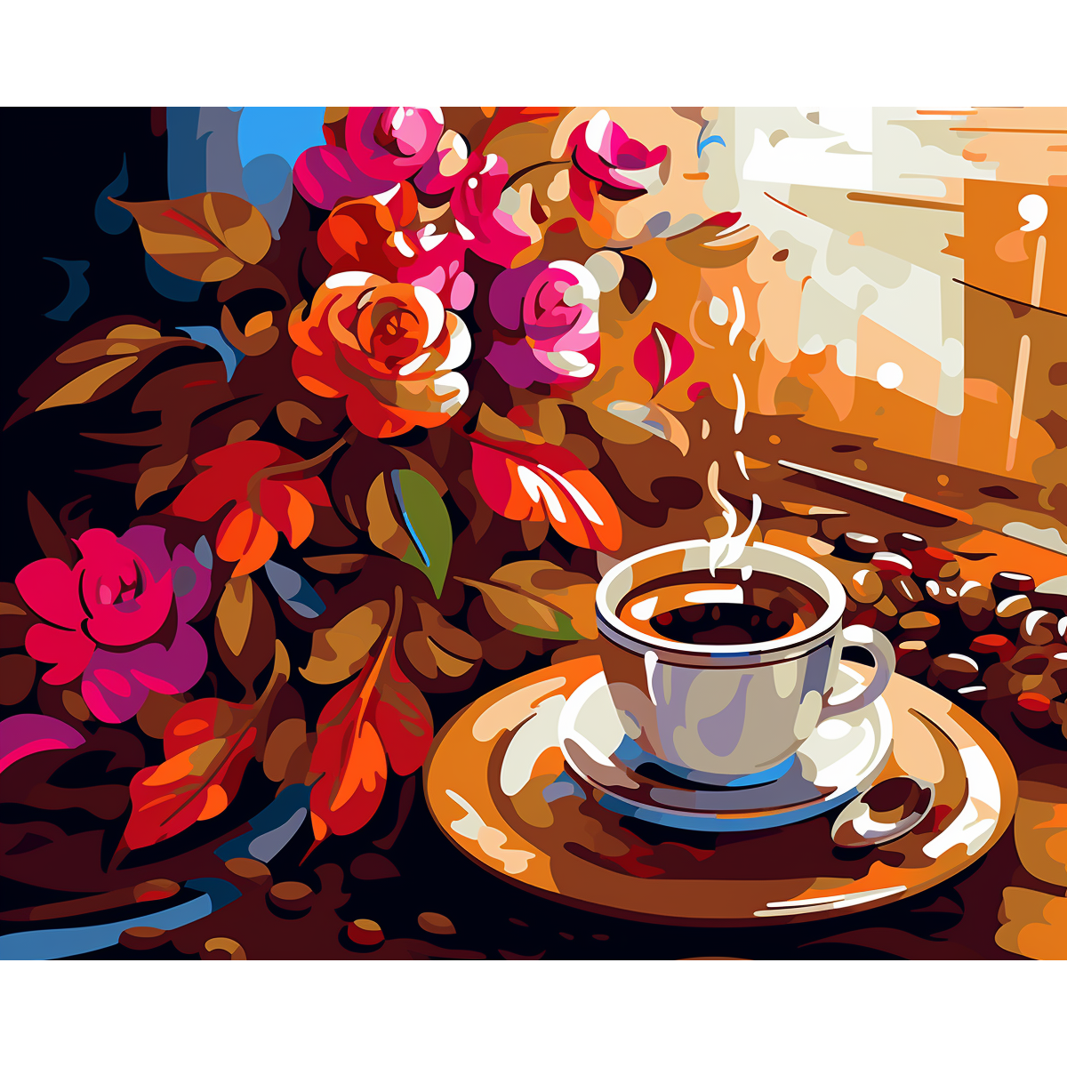 Floral Coffee No 2