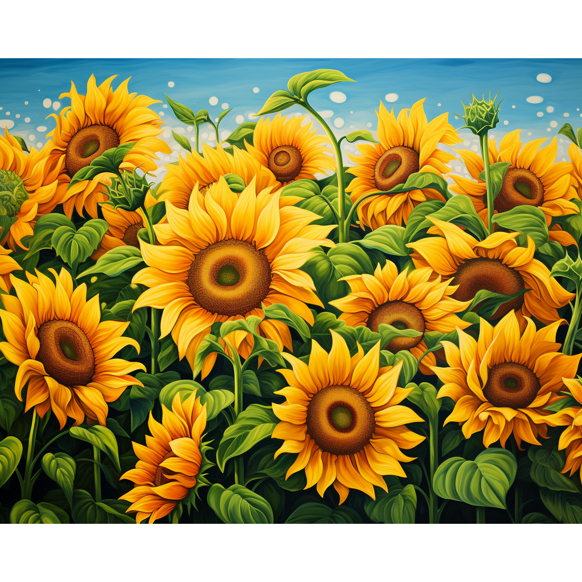 Golden Sunflower Meadow