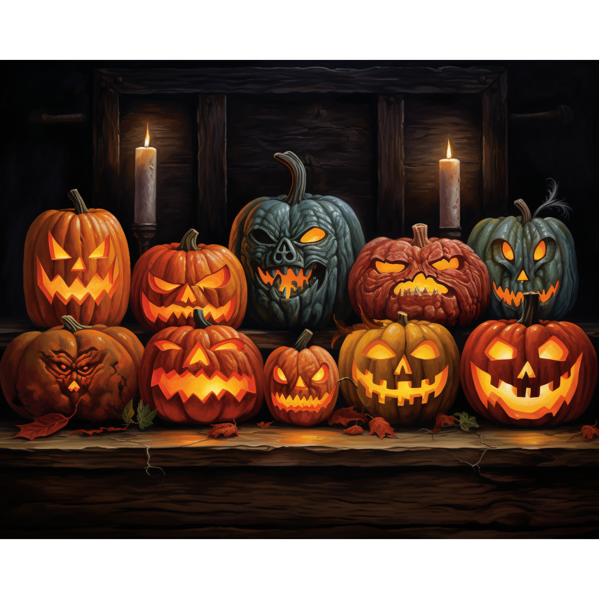 Halloween Pumpkin Set