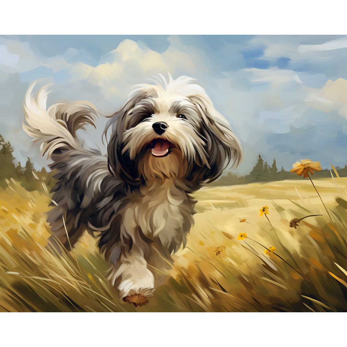 Prancing In Sunlight A Havanese Tale