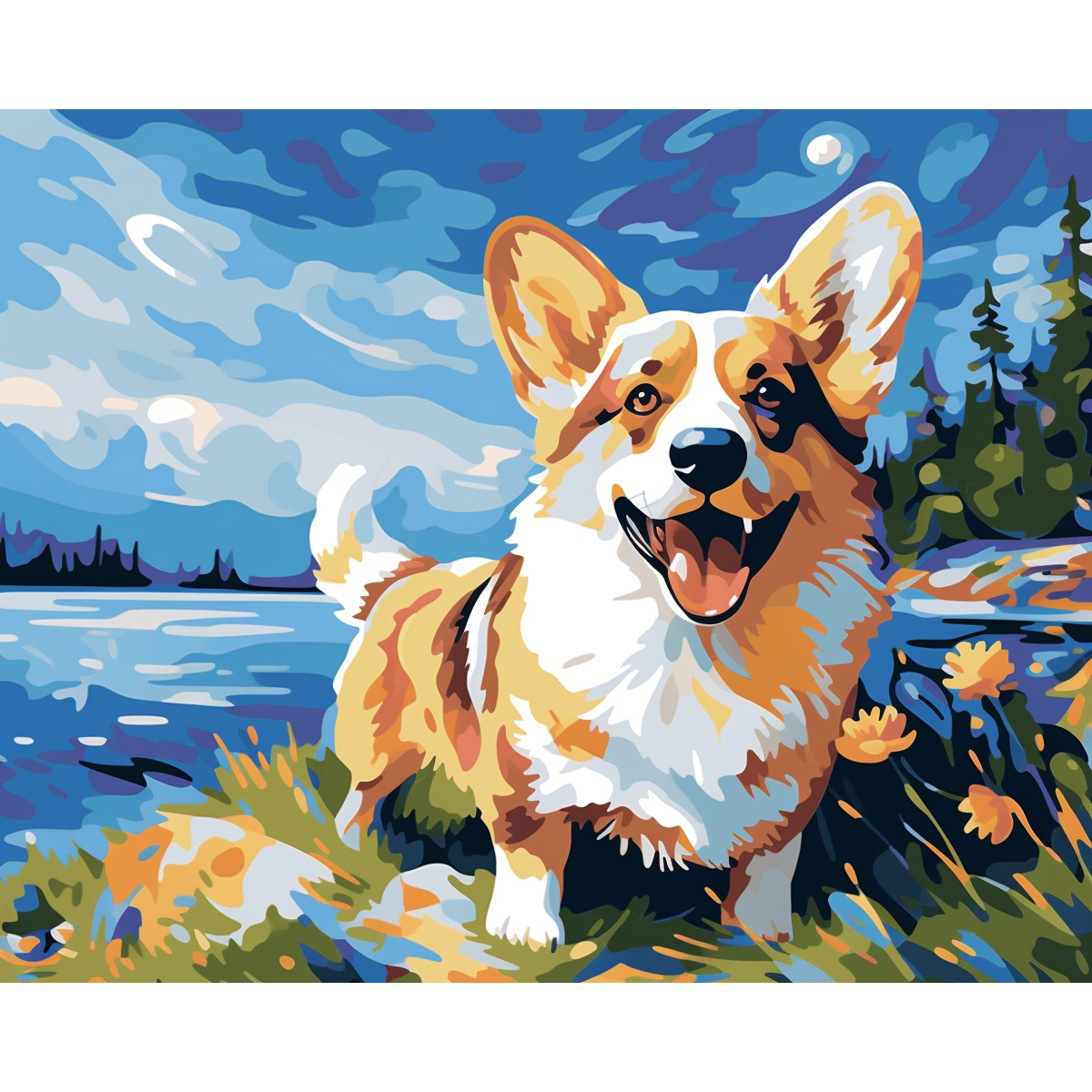 The Majestic Corgi Parade